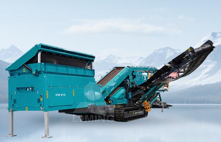 V-S 履帶移動傾斜式篩分站