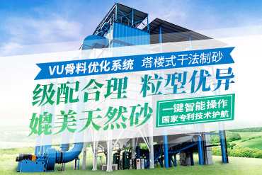 VU骨料優化系統,VU干法制砂系統,塔樓