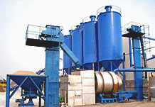 干混砂漿應用現場